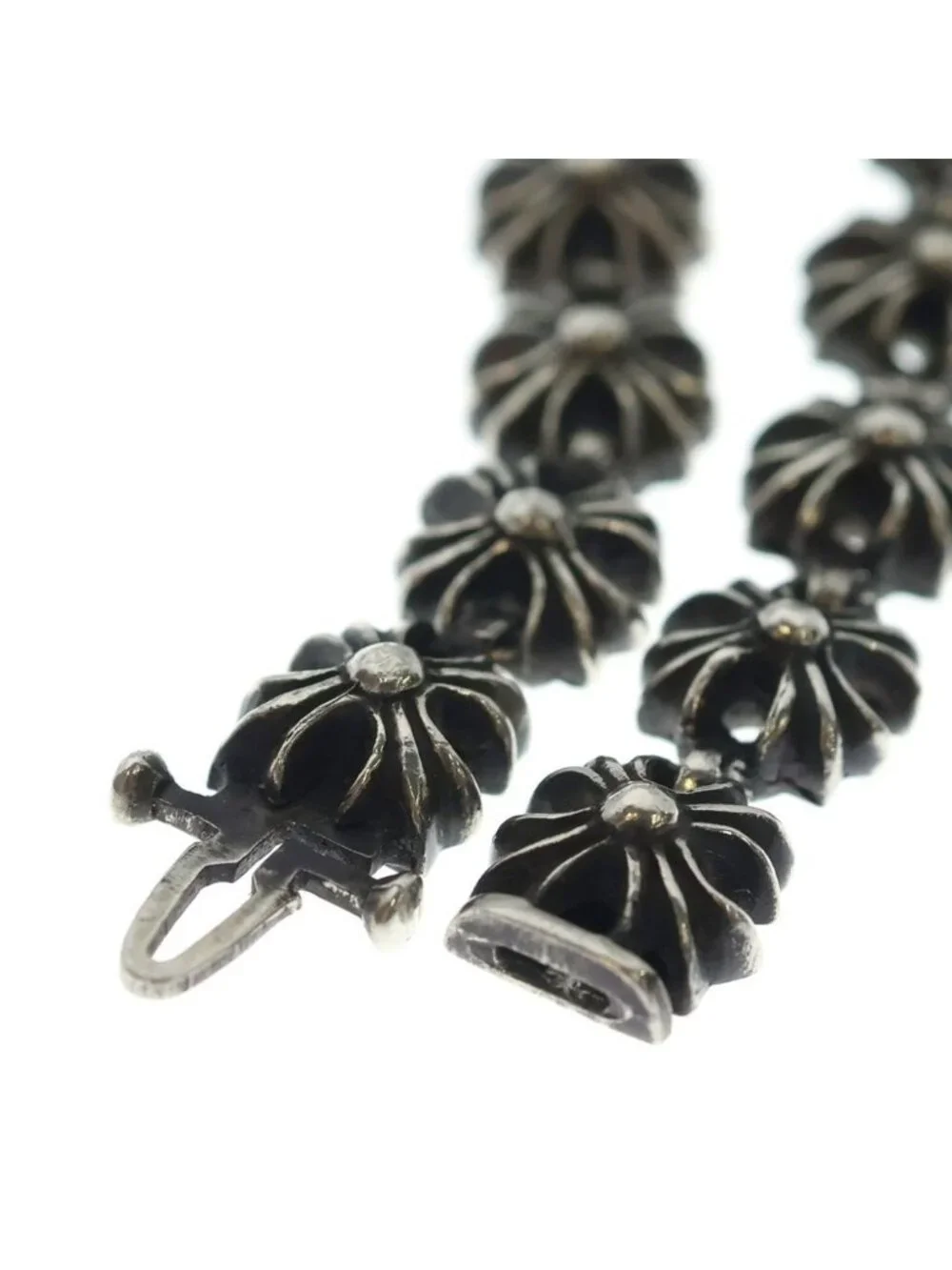 Chrome Hearts Tiny CH Plus Bracelet Silver